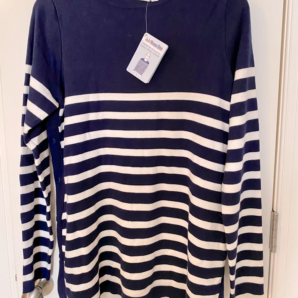JoJo Maman BeBe Maternity & Nursing Sweater